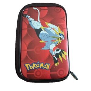 Pokemon SOLGALEO Nintendo 3DS Carrying Case Only - 8 Game Slot - Sun and Moon